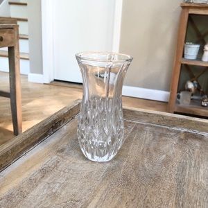 Heavy Glass 5 1/2” Vase